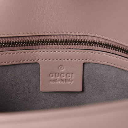 Gucci Calfskin Matelasse Small GG Marmont Shoulder Bag Perfect Pink 8 of 10