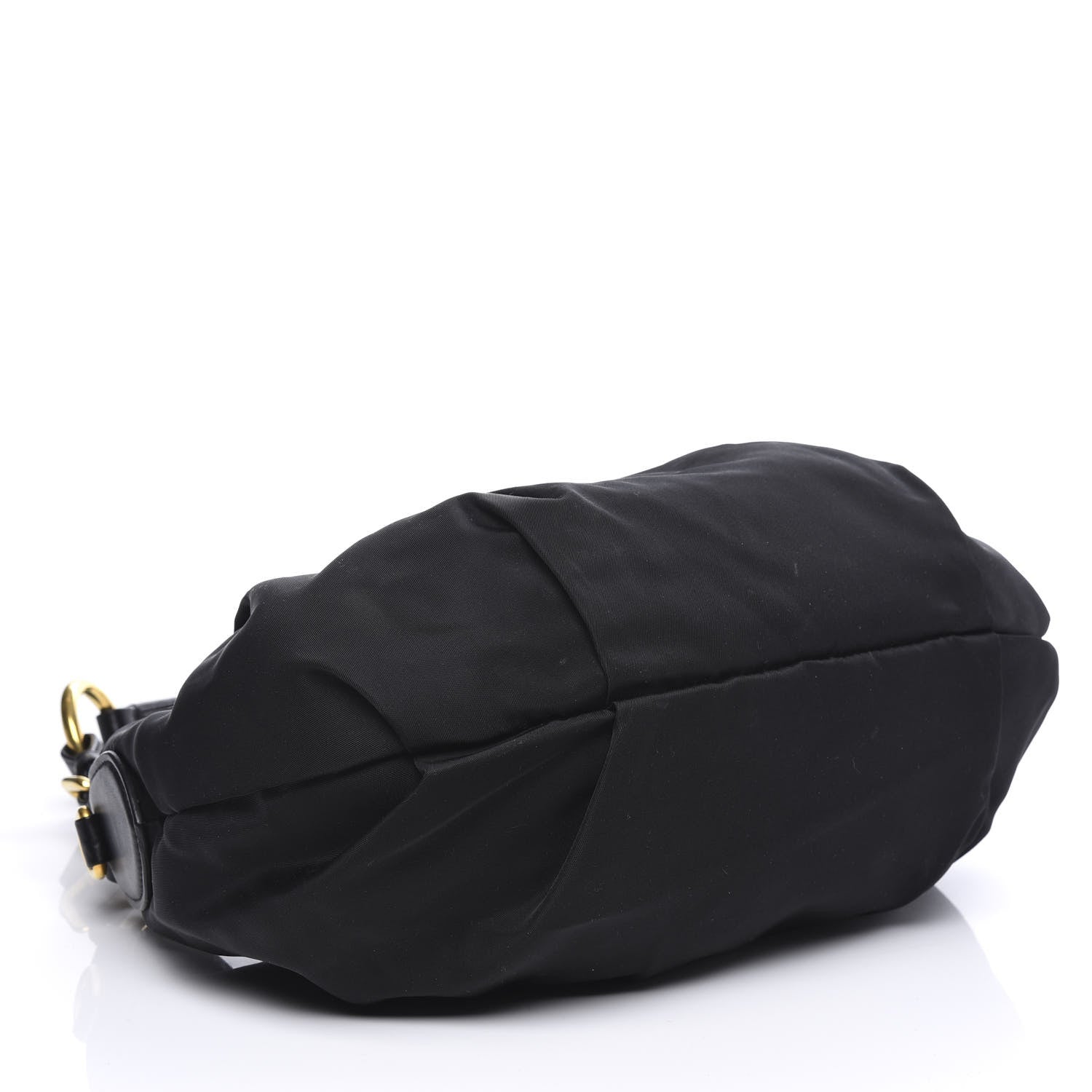 Prada Tessuto Nylon Shoulder Bag Black 3 of 10
