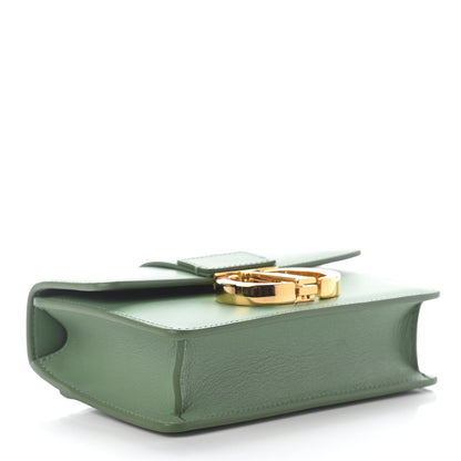 Christian Dior Smooth Calfskin Micro 30 Montaigne Flap Bag Mint Green 4 of 8