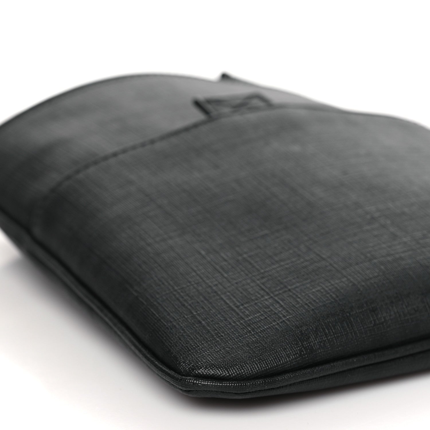 Fendi Zucca Spalmati Messenger Bag Black 9 of 10