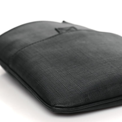 Fendi Zucca Spalmati Messenger Bag Black 9 of 10