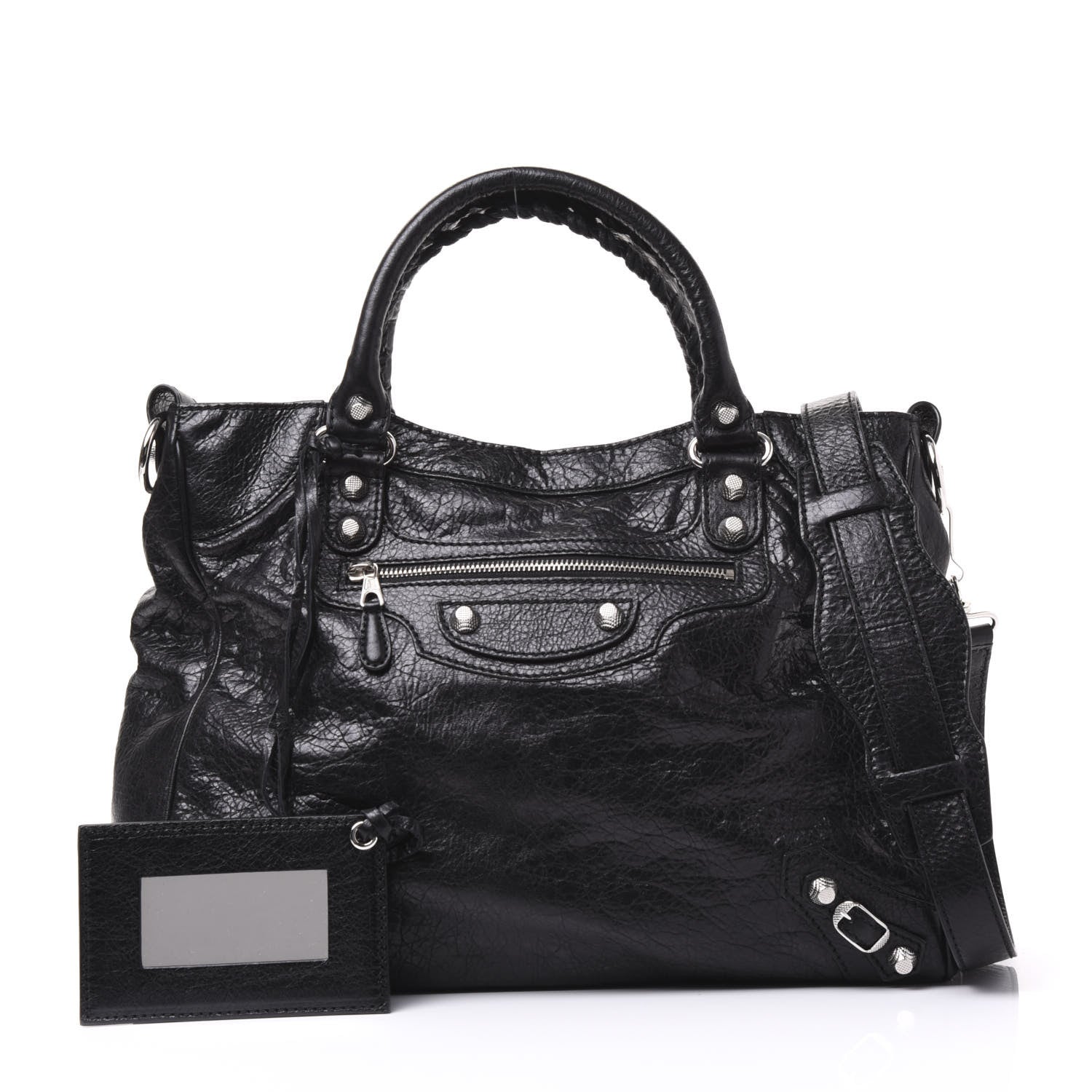 Balenciaga Agneau Giant 12 Silver Hardware Velo Black 1 of 10