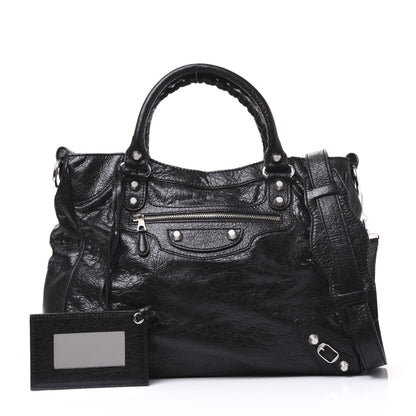 Balenciaga Agneau Giant 12 Silver Hardware Velo Black 1 of 10