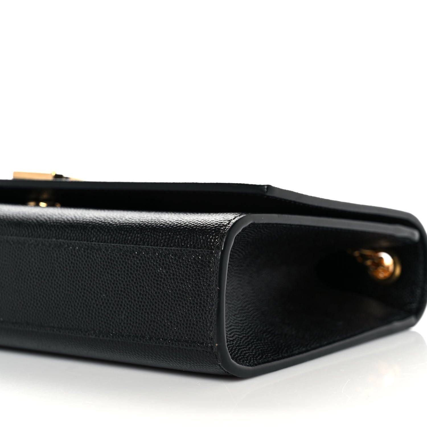 Saint Laurent Grain De Poudre Medium Classic Monogram Kate Satchel Black 8 of 9