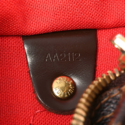 Louis Vuitton Damier Ebene Speedy Bandouliere 25 7 of 10