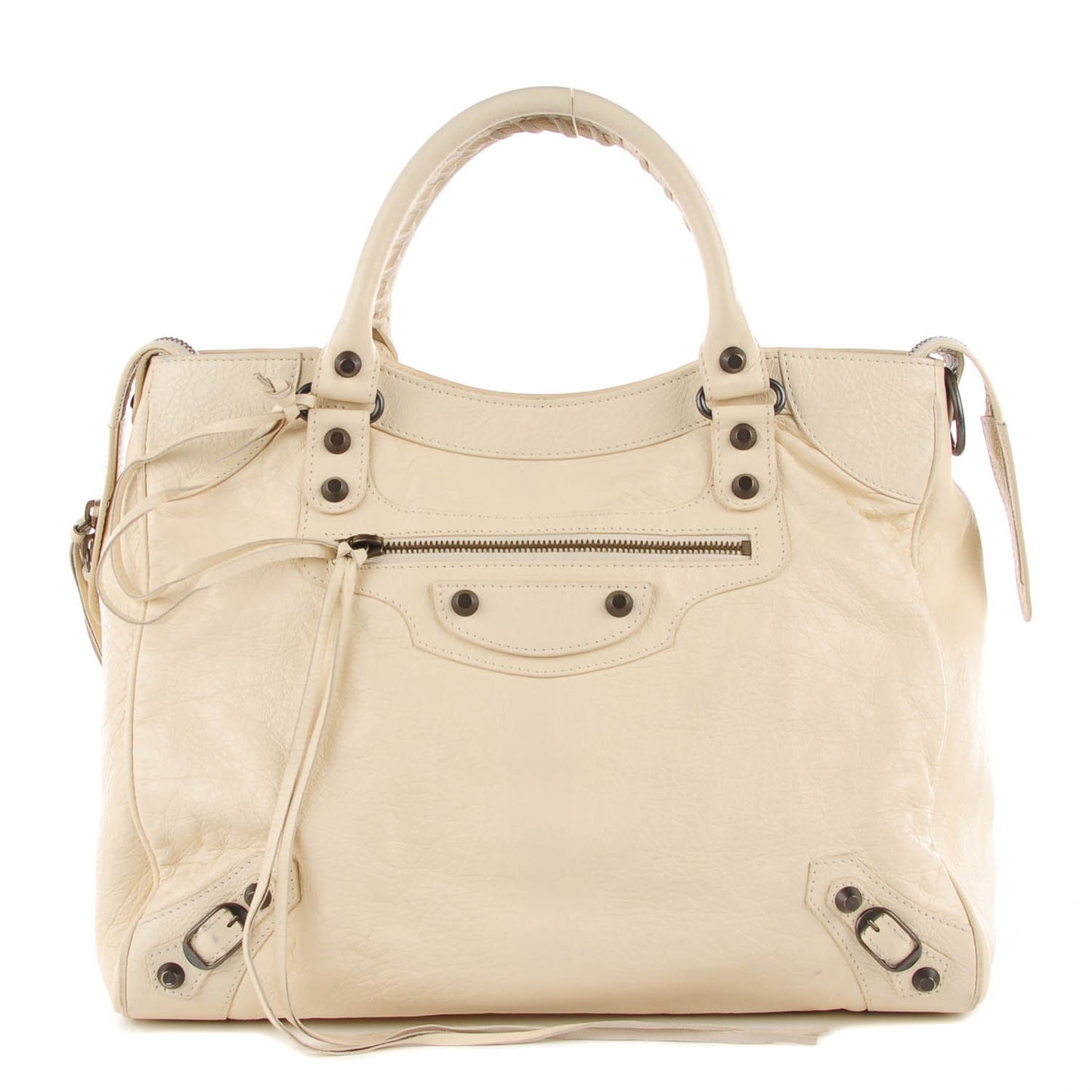 Agneau Classic Hardware Velo Blanc Creme Light Craie