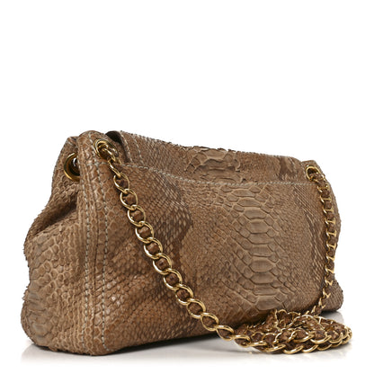 Prada Snakeskin Shoulder Bag Naturale 3 of 10