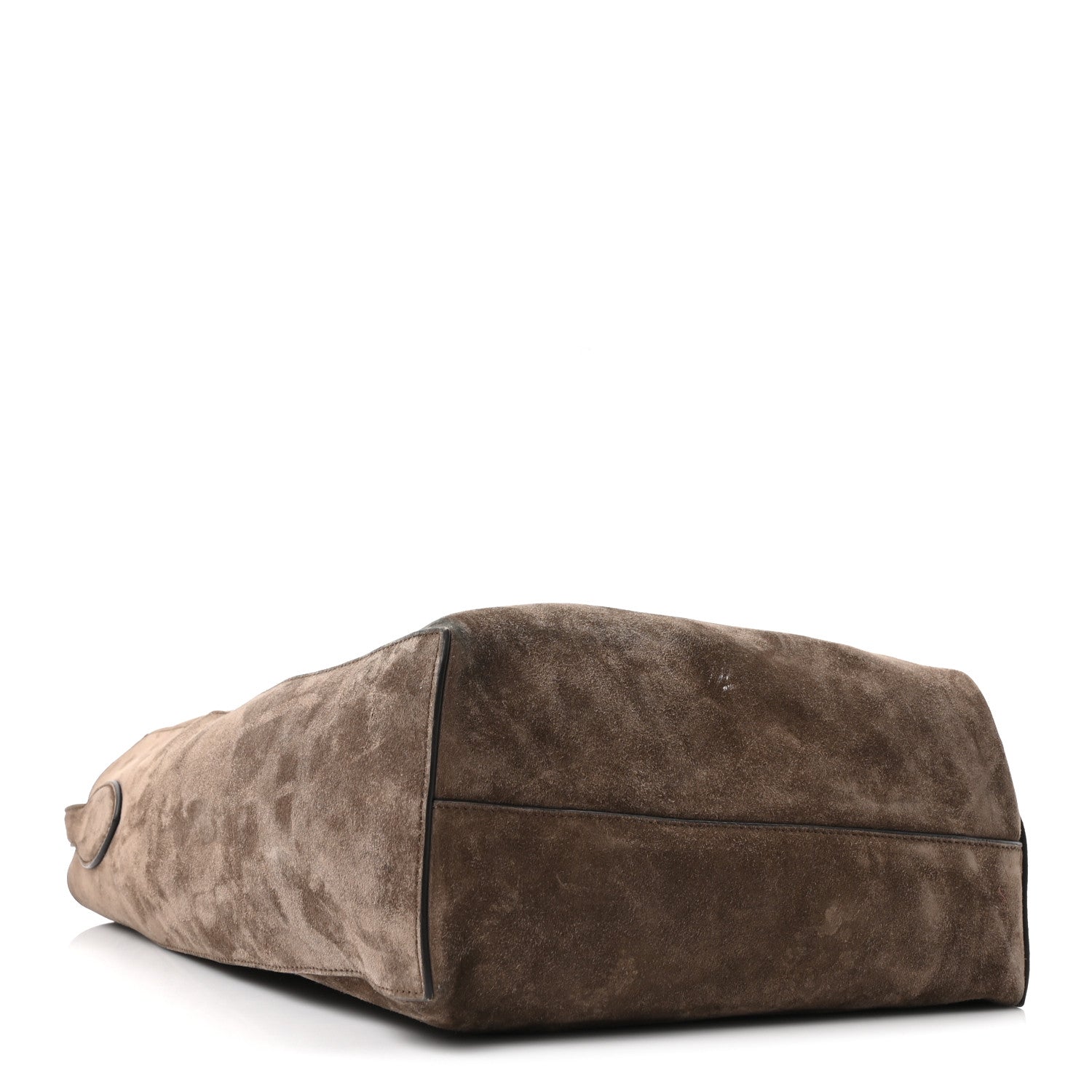 Khaite Suede Calfskin Frida Tote Brown 5 of 10