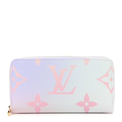 Louis Vuitton Monogram Giant Spring In The City Zippy Wallet Sunrise Pastel 1 of 7