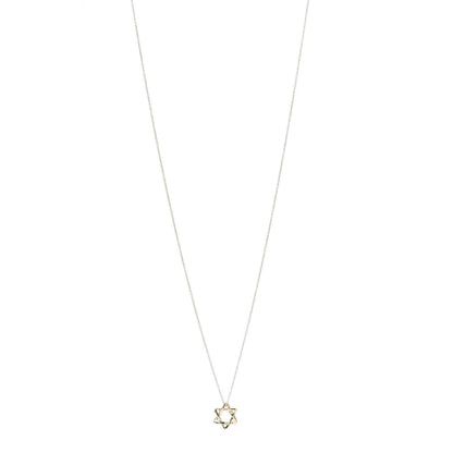 Tiffany 18K Yellow Gold 12mm Elsa Peretti Star of David Pendant Necklace 1 of 8