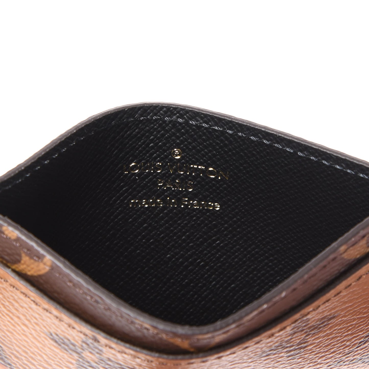 Reverse Monogram Card Holder