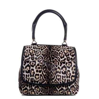 Givenchy Calf Hair Leopard Print Mirte Saddle Bag 1 of 10