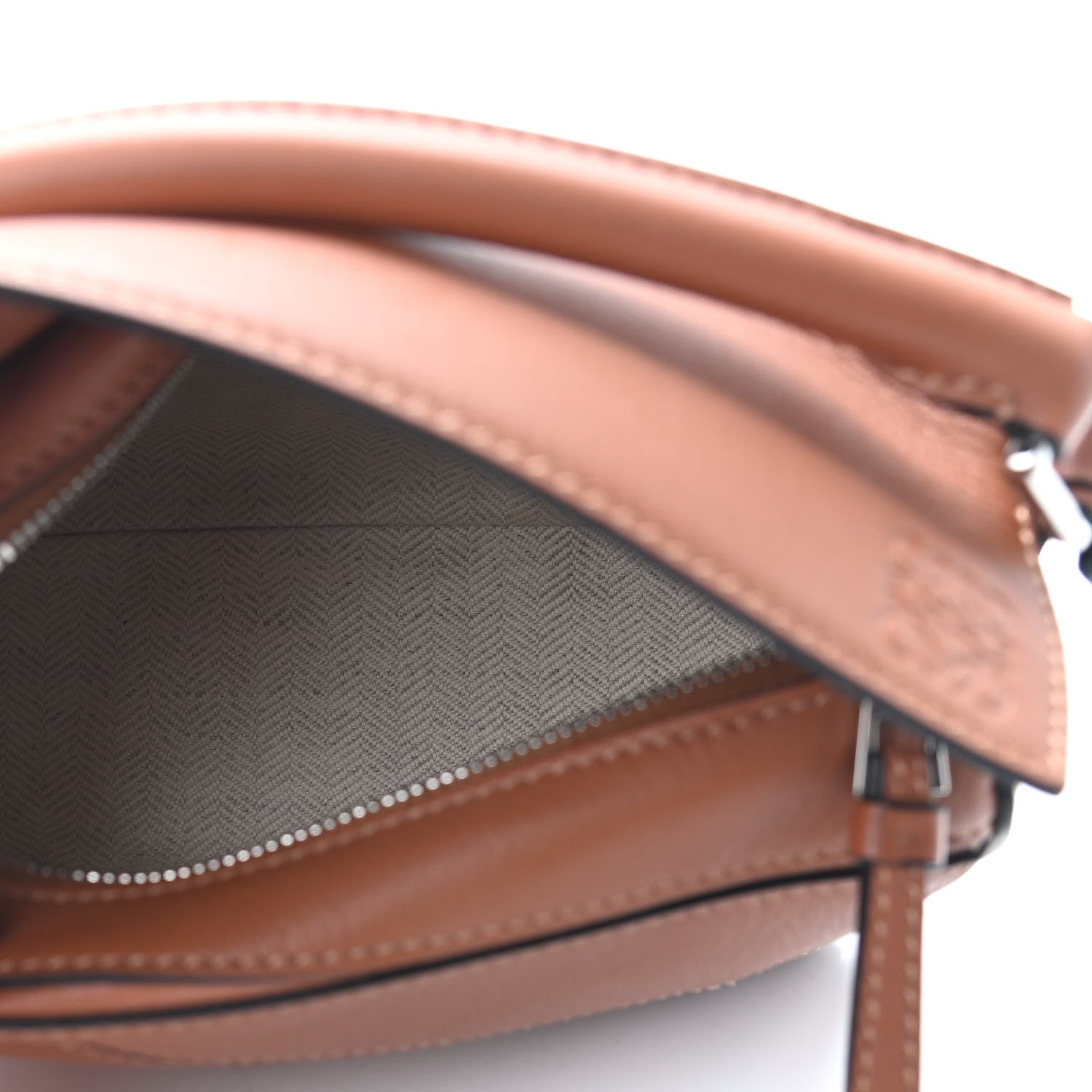 Loewe Calfskin Mini Puzzle Bag Tan 5 of 8