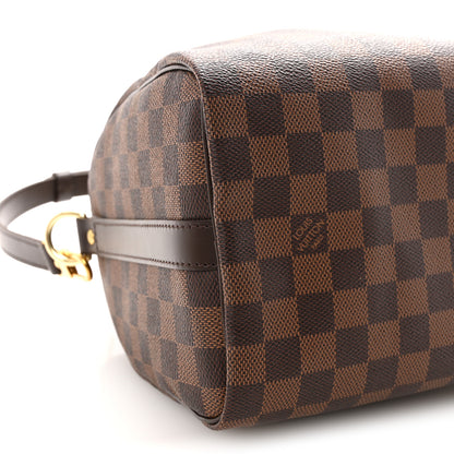 Louis Vuitton Damier Ebene Speedy Bandouliere 25 9 of 10