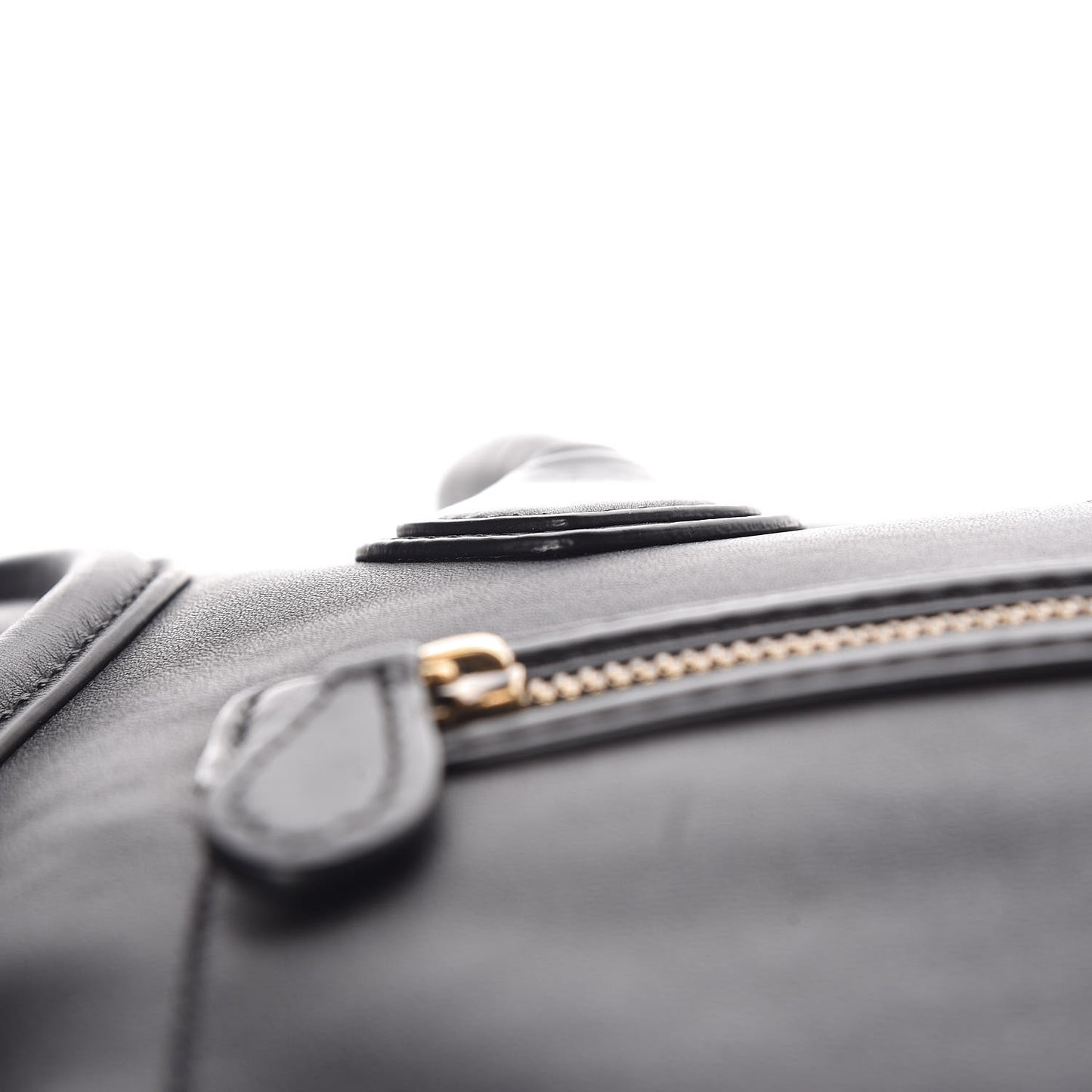 Smooth Calfskin Mini Luggage Black