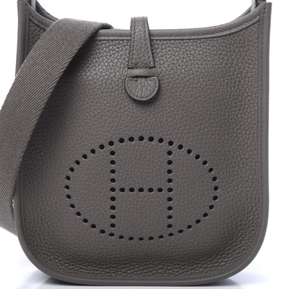 Hermes Taurillon Clemence Evelyne TPM Etain 10 of 11