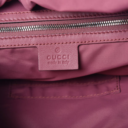 Gucci GG Supreme Monogram Blooms Medium Single Buckle Backpack Beige Multicolor Dry Rose 6 of 13