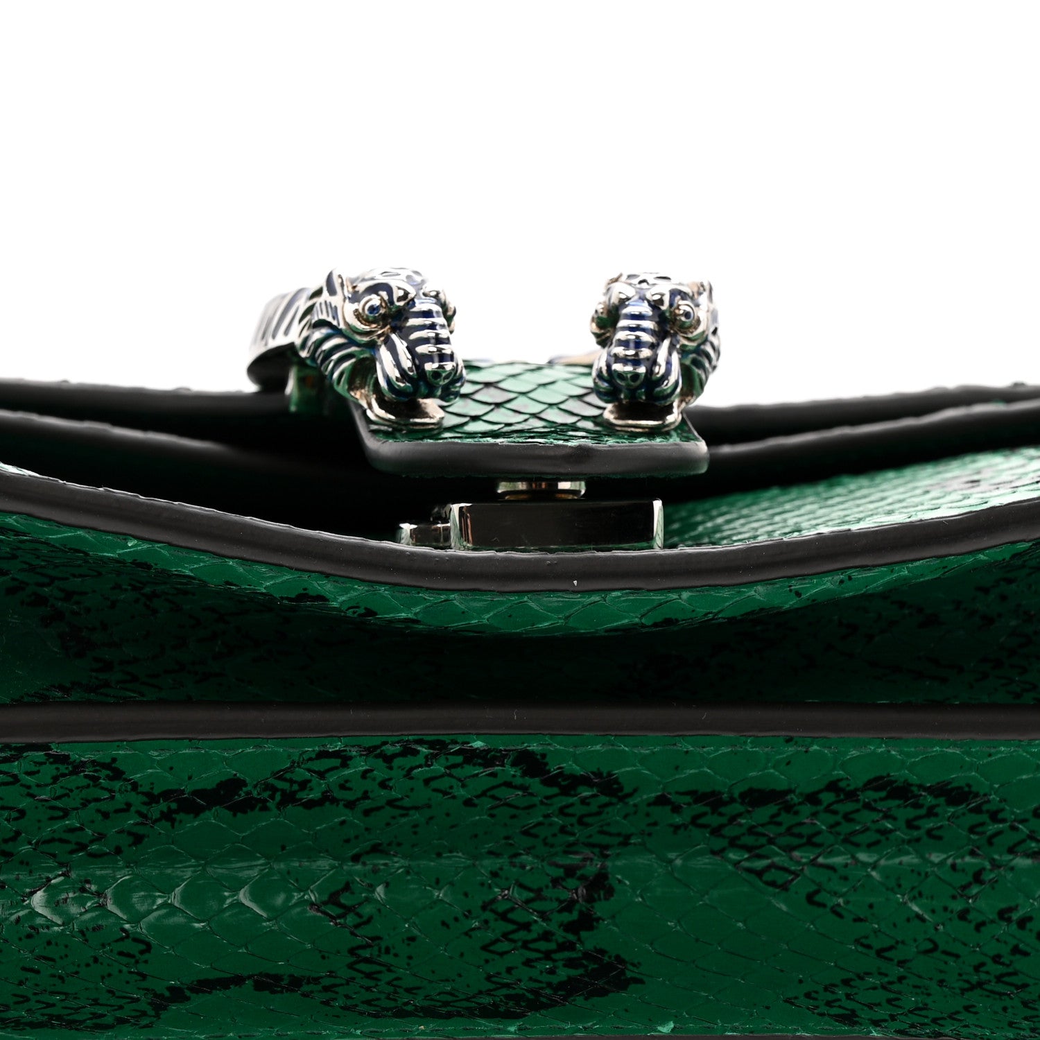Gucci Snakeskin Small Dionysus Shoulder Bag Green 14 of 17