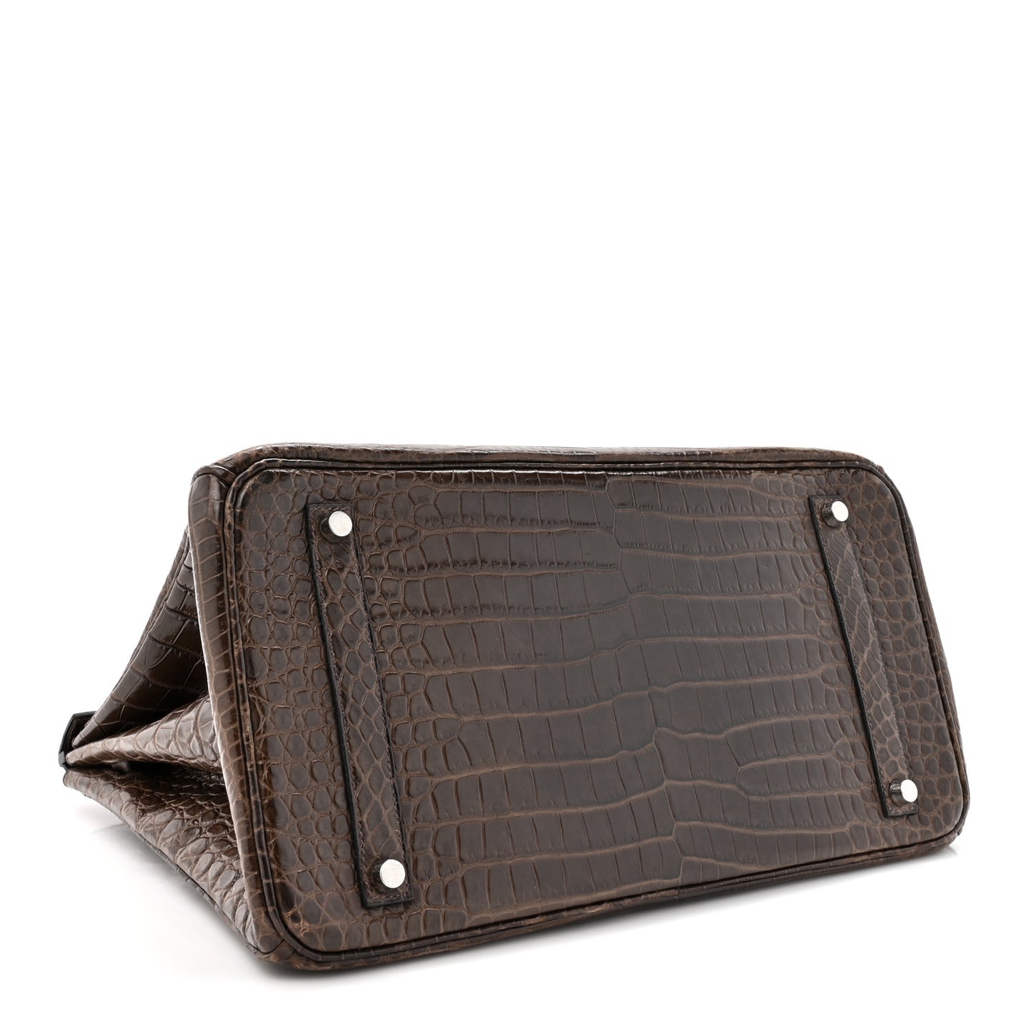 Matte Porosus Crocodile Birkin 35 Chocolate