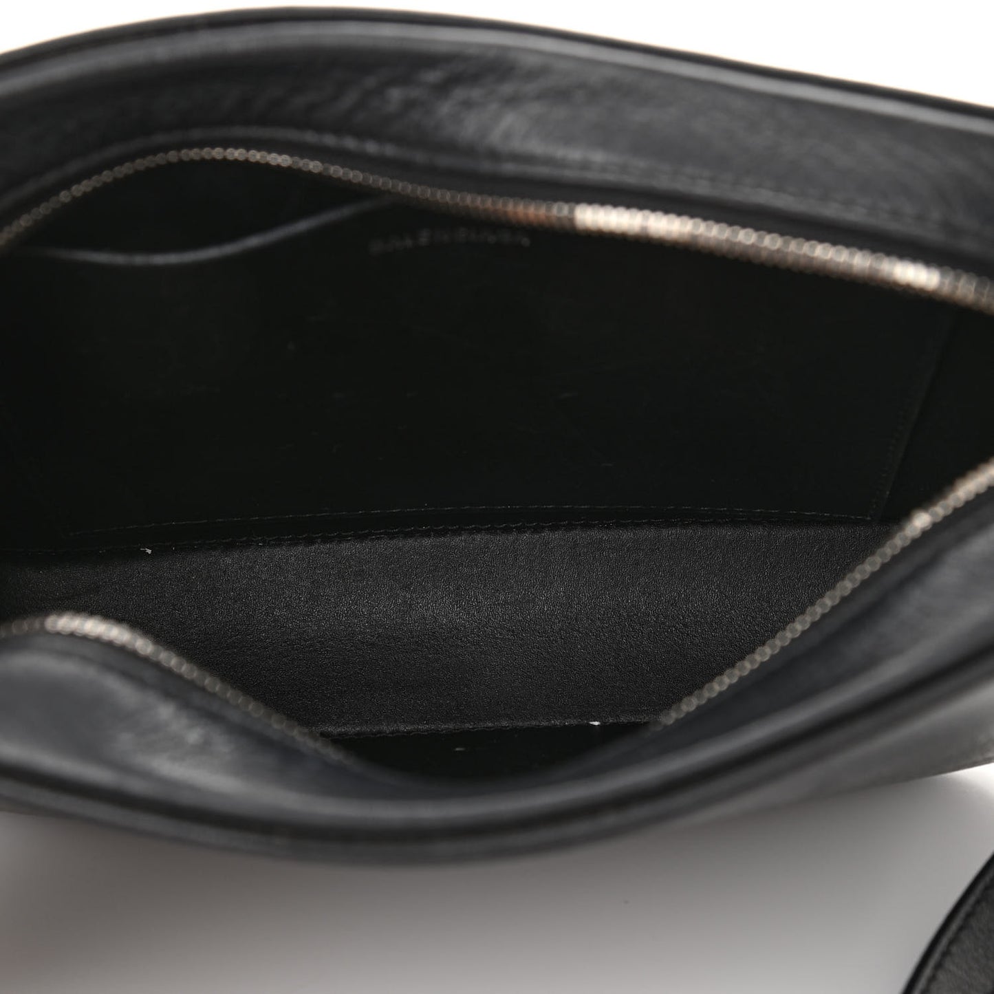 Calfskin Logo S Everyday Camera Bag Black