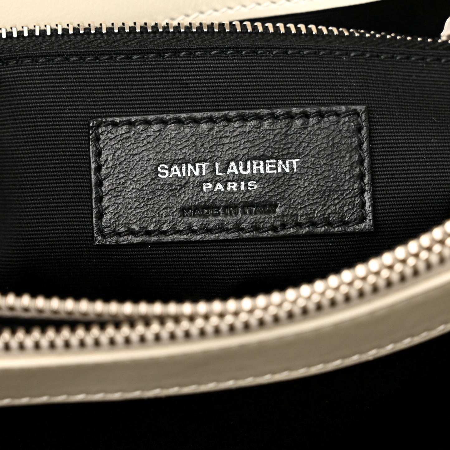 Calfskin Y Quilted Monogram Medium Loulou Chain Satchel Crema Soft