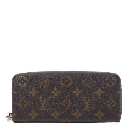Louis Vuitton Monogram Clemence Wallet Rose Ballerine 1 of 11