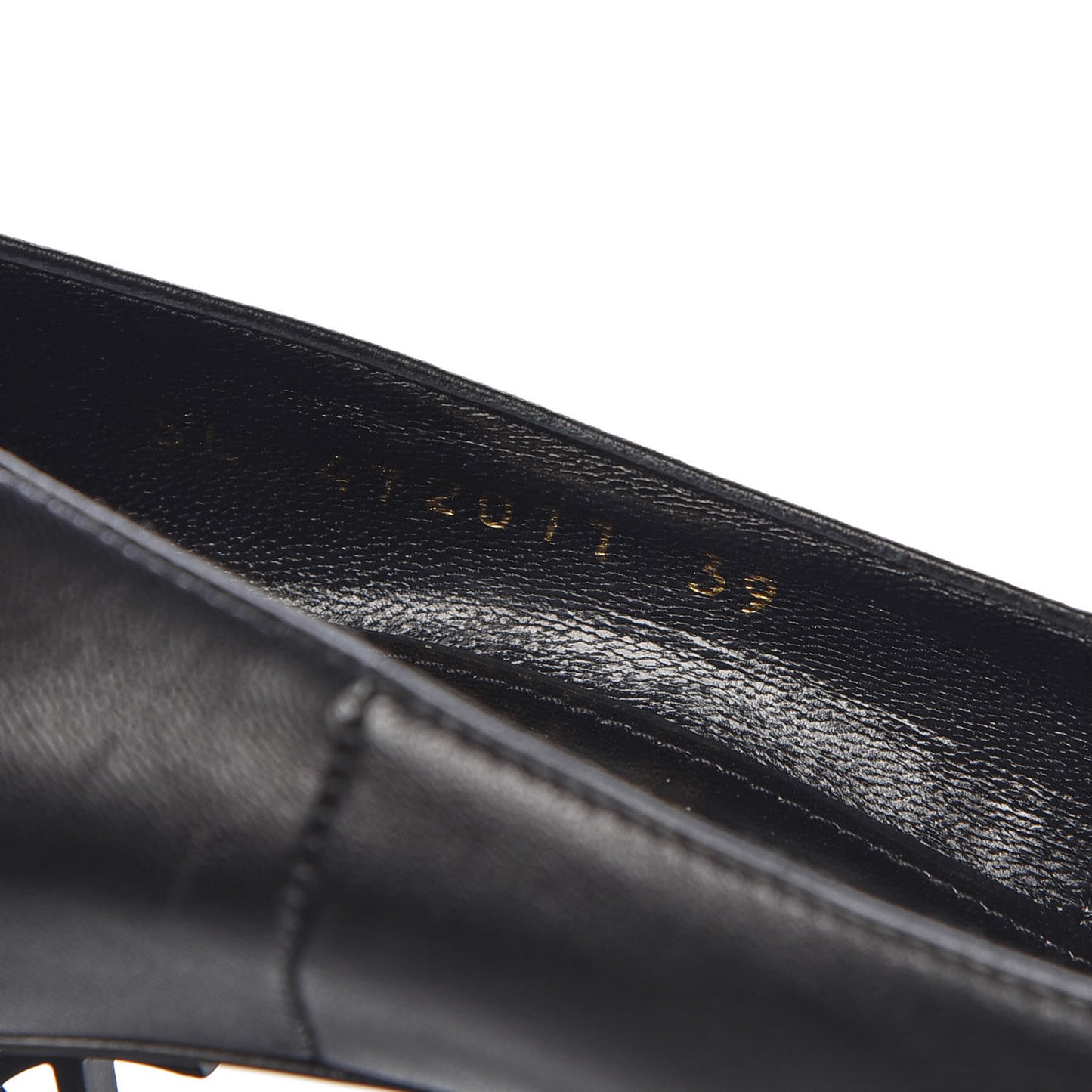 Calfskin Opyum 100 Pumps 39 Black