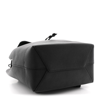 Louis Vuitton Calfskin Lockme Backpack Black 4 of 12