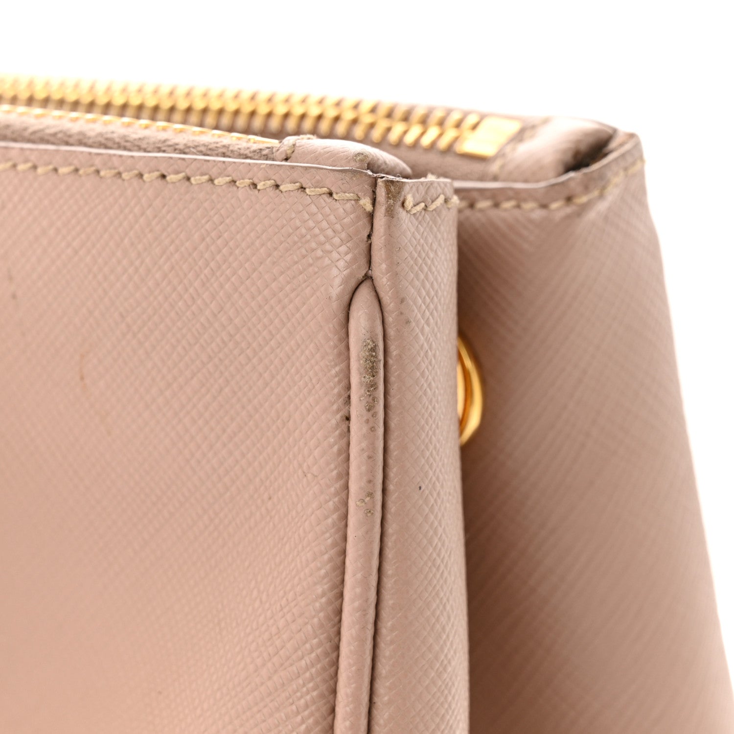 Prada Saffiano Small Galleria Double Zip Tote Cammeo 14 of 18