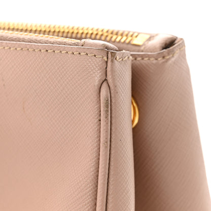 Prada Saffiano Small Galleria Double Zip Tote Cammeo 14 of 18