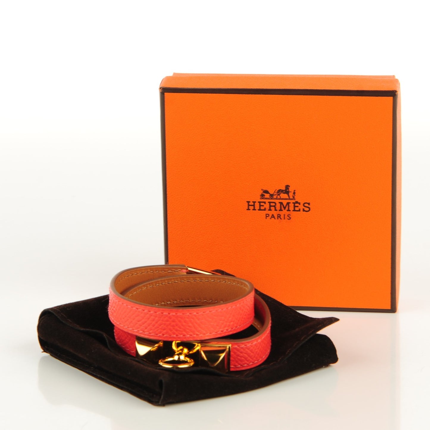 Epsom Rivale Double Tour Bracelet S Rose Jaipur