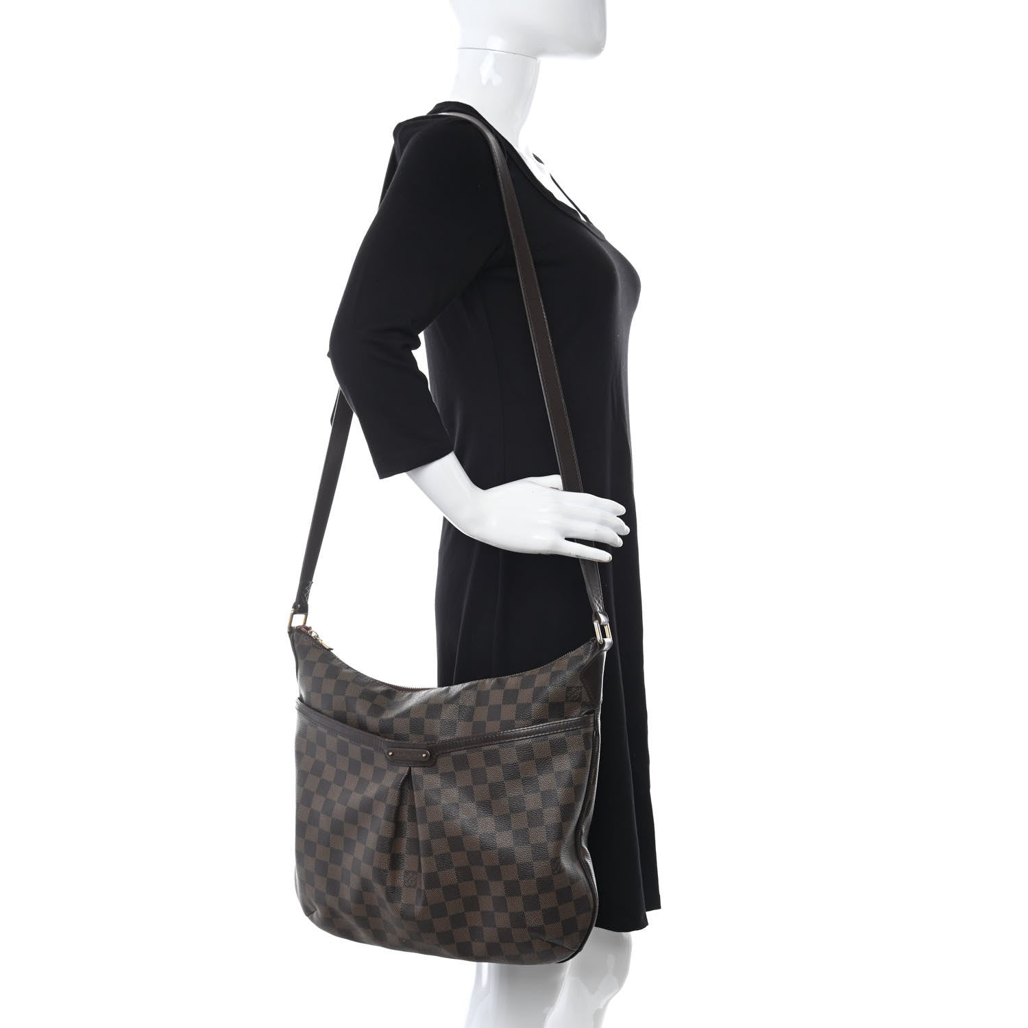 Louis Vuitton Damier Ebene Bloomsbury GM 2 of 13