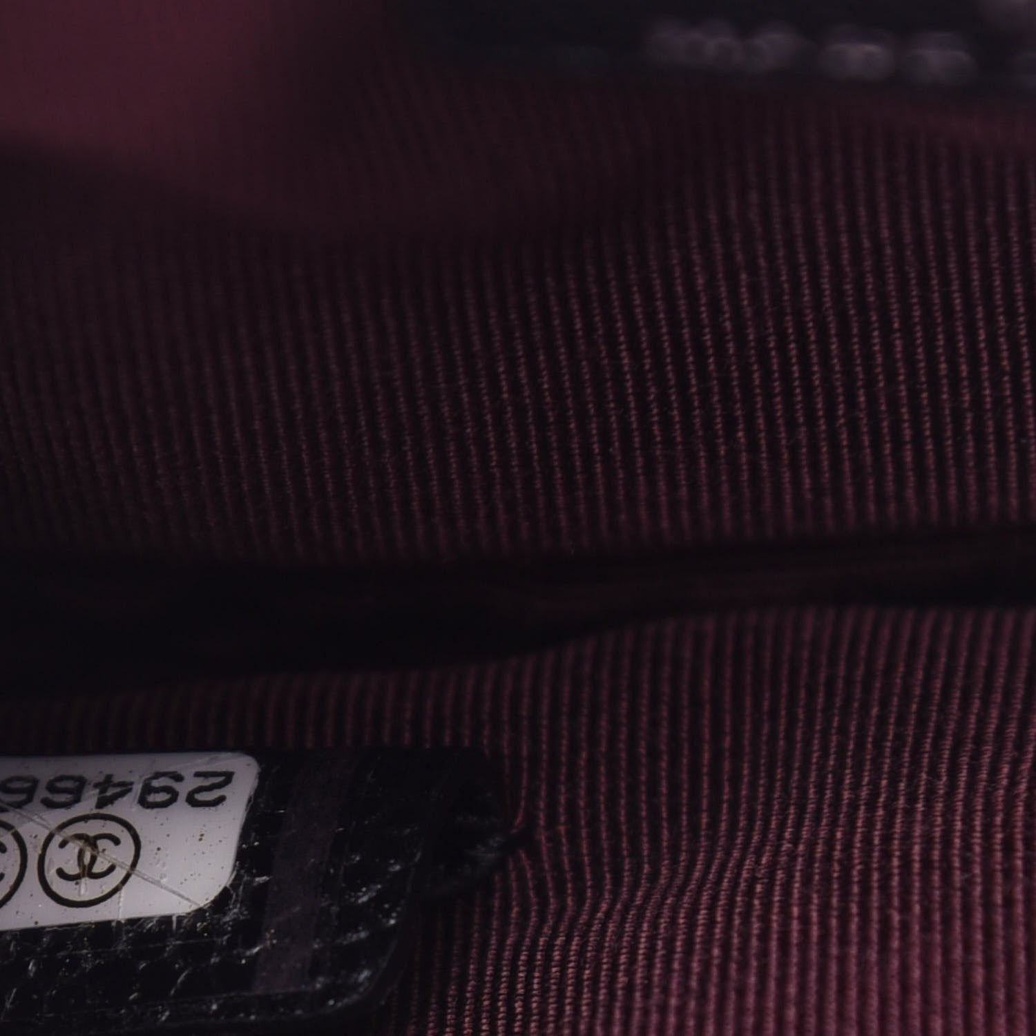 Chanel Caviar Quilted Small Cosmetic Case Black 7 of 8