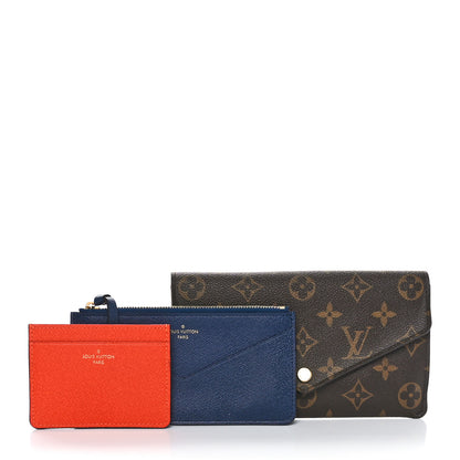Louis Vuitton Monogram Jeanne Wallet Rose Ballerine 3 of 9