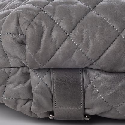 Chanel Iridescent Calfskin Quilted In The Mix Backpack Grey 8 of 14