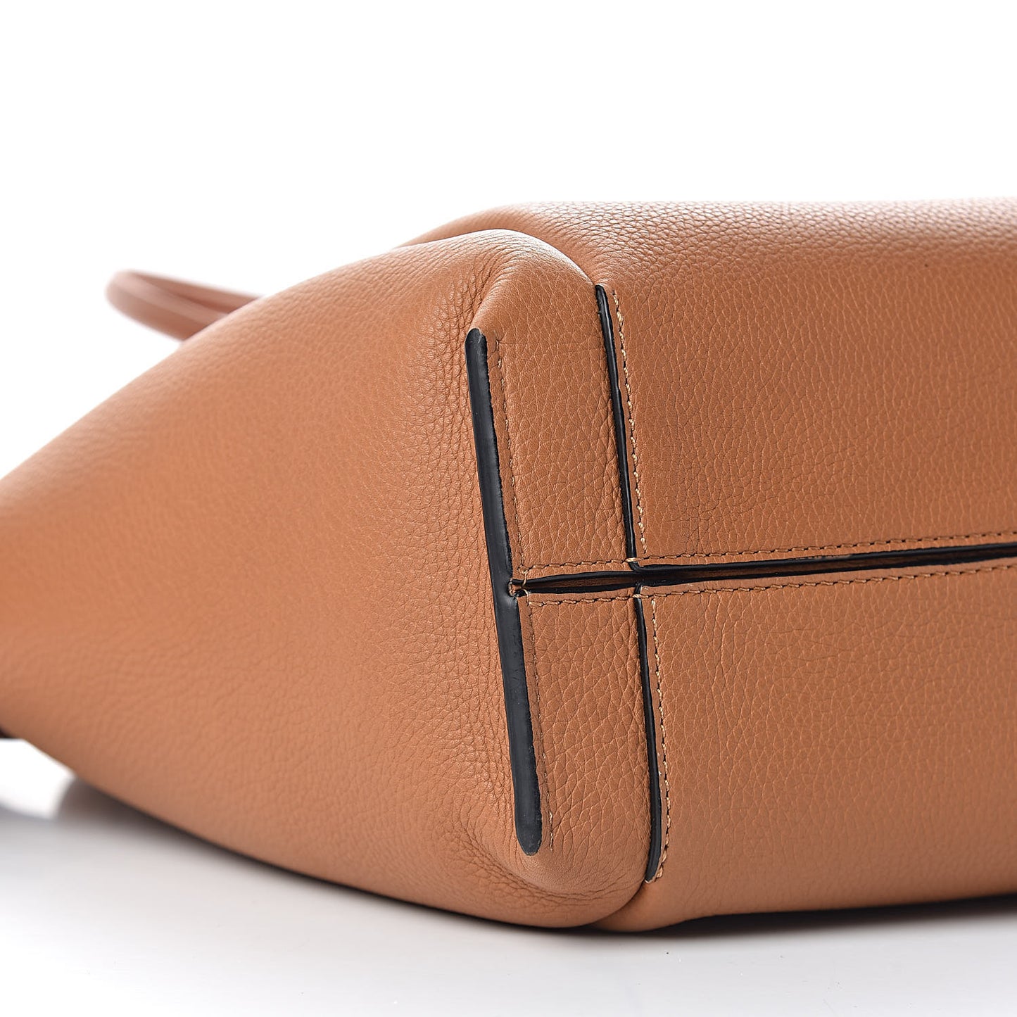 Calfskin Flamenco Knot Bag Tan Light Caramel