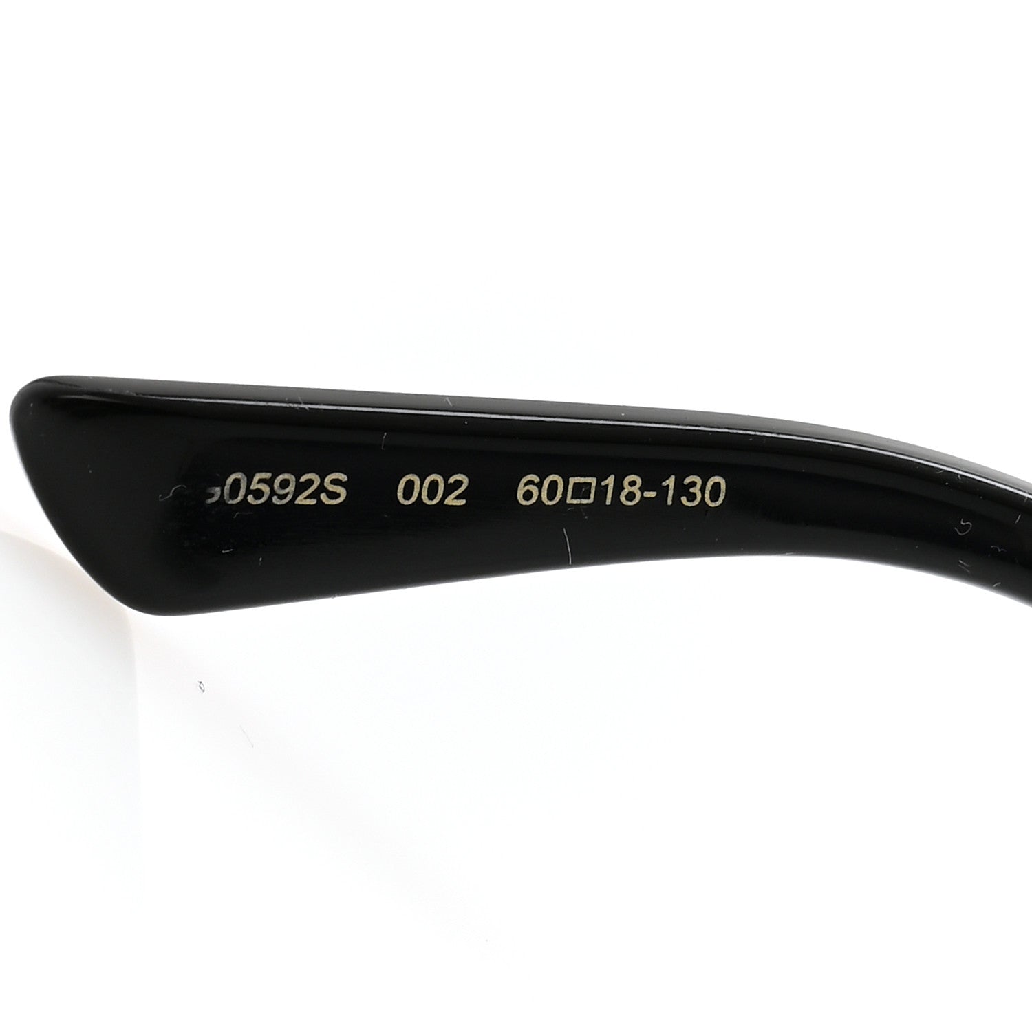 Gucci Square Metal Glasses GG0592S Black 6 of 7
