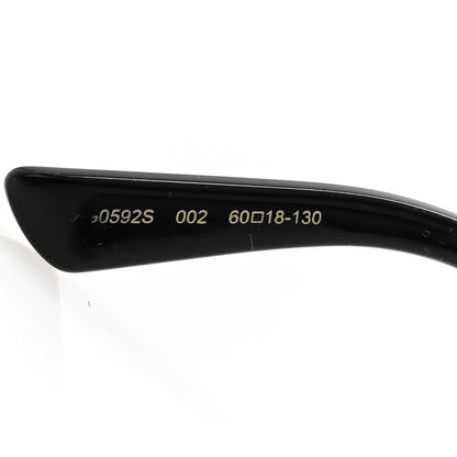 Gucci Square Metal Glasses GG0592S Black 6 of 7