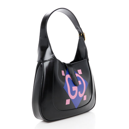 Gucci Calfskin Geometric Small Jackie 1961 Hobo Black 3 of 12