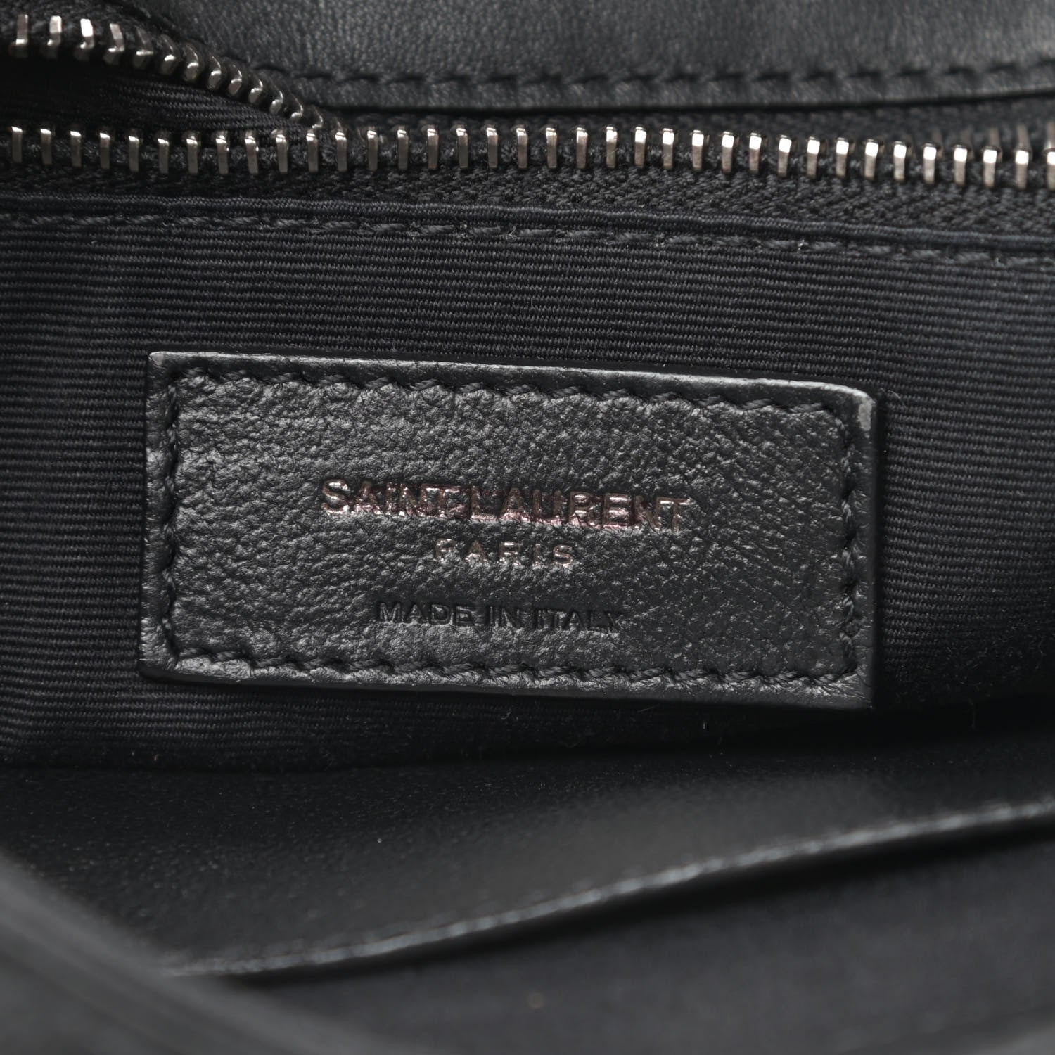 Saint Laurent Calf Hair Matelasse Monogram Medium Niki Chain Satchel Black 6 of 12