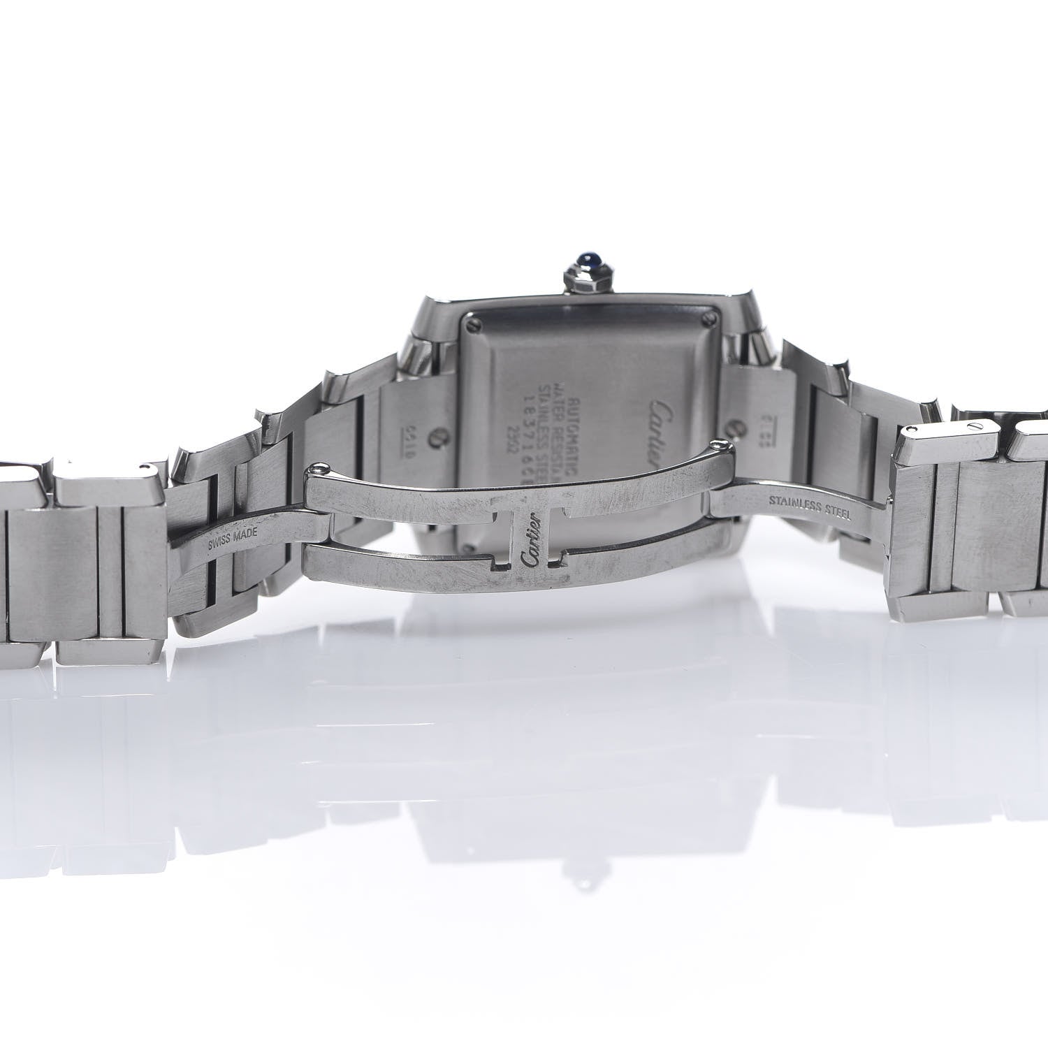 Cartier Stainless Steel 28mm Tank Francaise Automatic Watch 5 of 6
