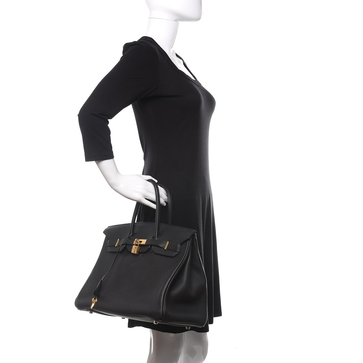 Hermes Togo Birkin 35 Black 2 of 33