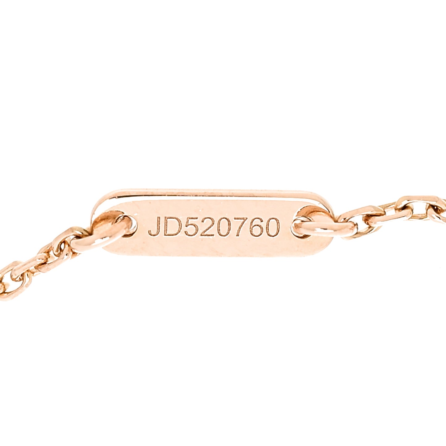 18K Rose Gold Carnelian Sweet Alhambra Bracelet