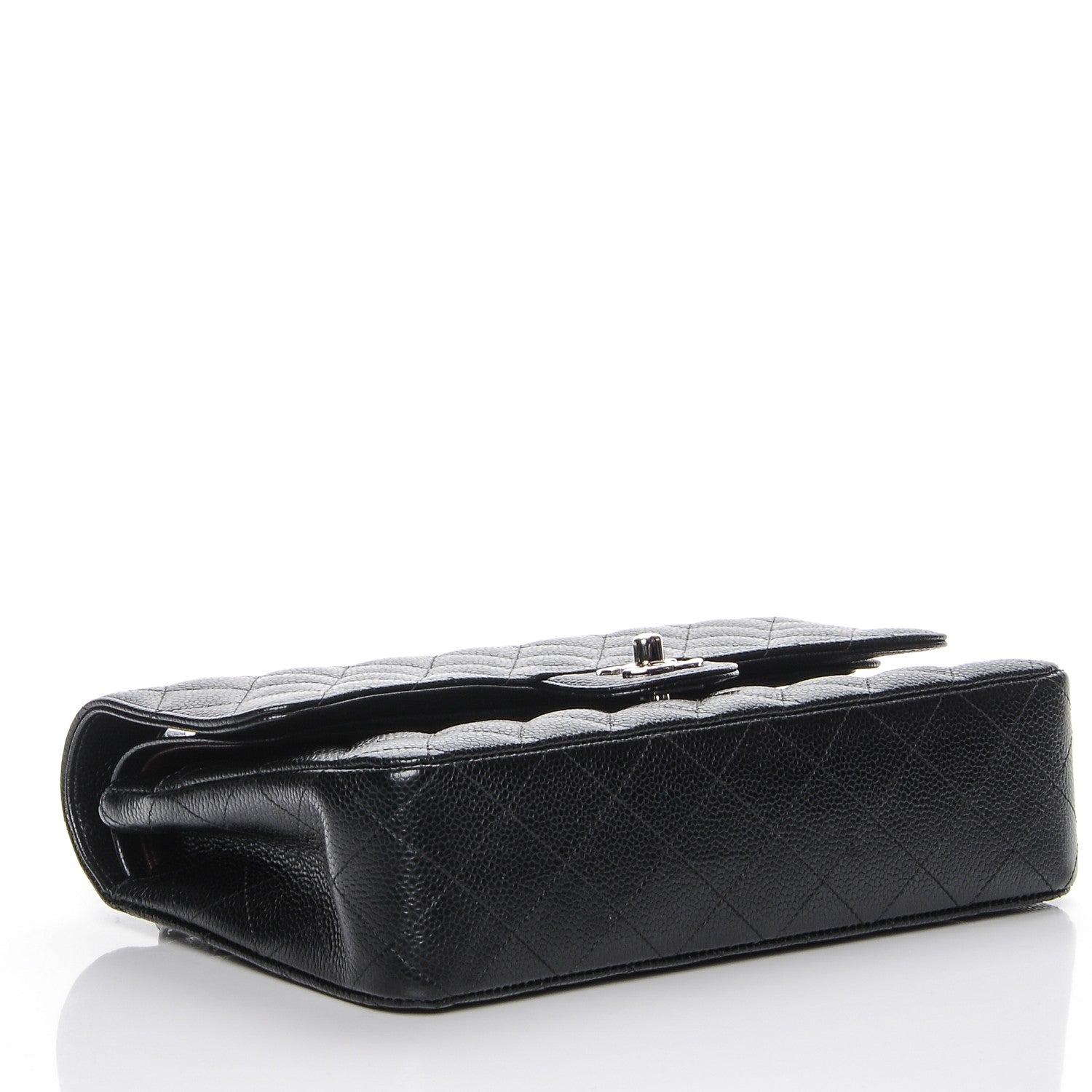 Chanel Caviar Quilted Medium Double Flap Black 4 of 8