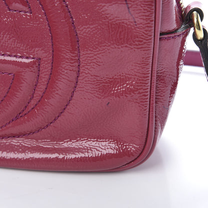 Gucci Soft Patent Small Soho Disco Bag Bright Bougainvillea 14 of 21