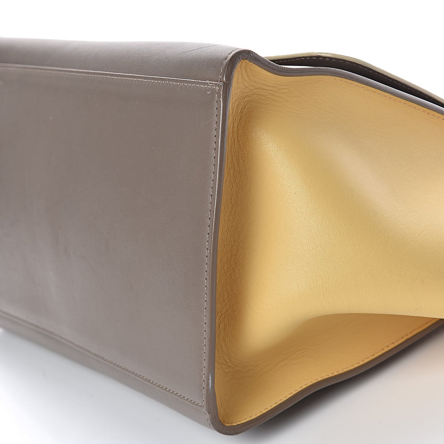 Smooth Calfskin Medium Tri-Color Trapeze Butter