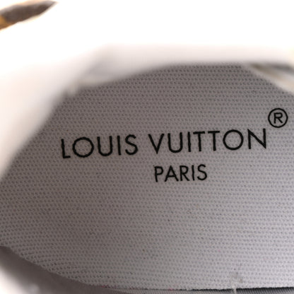 Louis Vuitton Monogram Calfskin Run 55 Sneakers 40 White 7 of 13