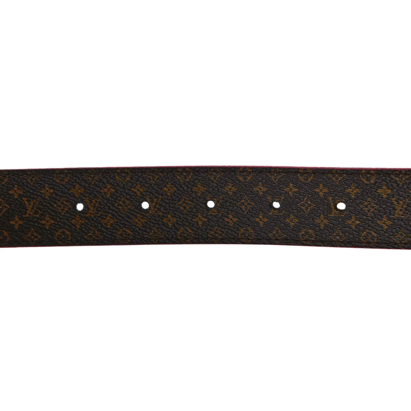 Epi Mini Monogram 30mm LV Initiales Reversible Belt 90 36 Fuchsia