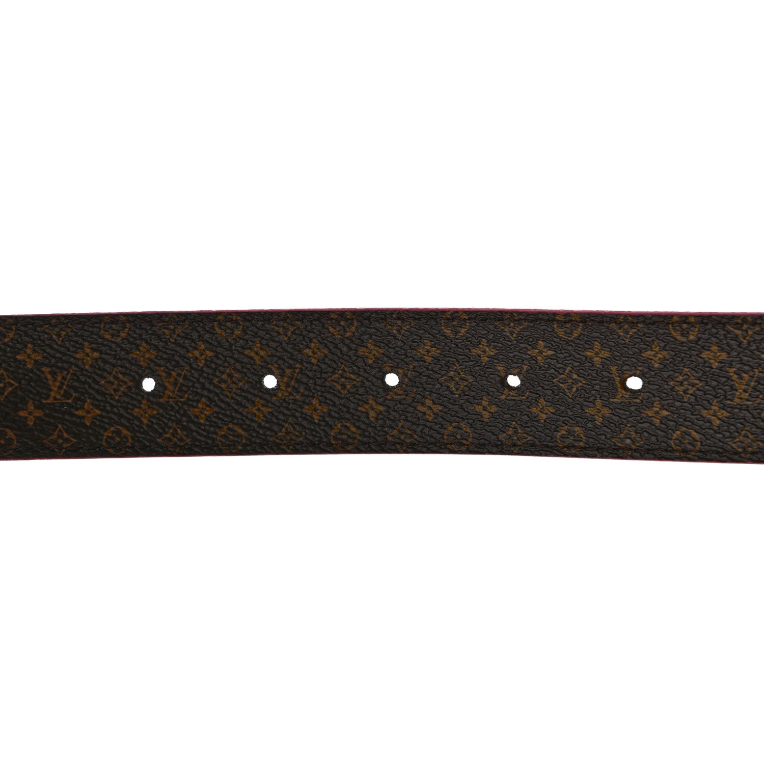 Louis Vuitton Epi Mini Monogram 30mm LV Initiales Reversible Belt 90 36 Fuchsia 5 of 6