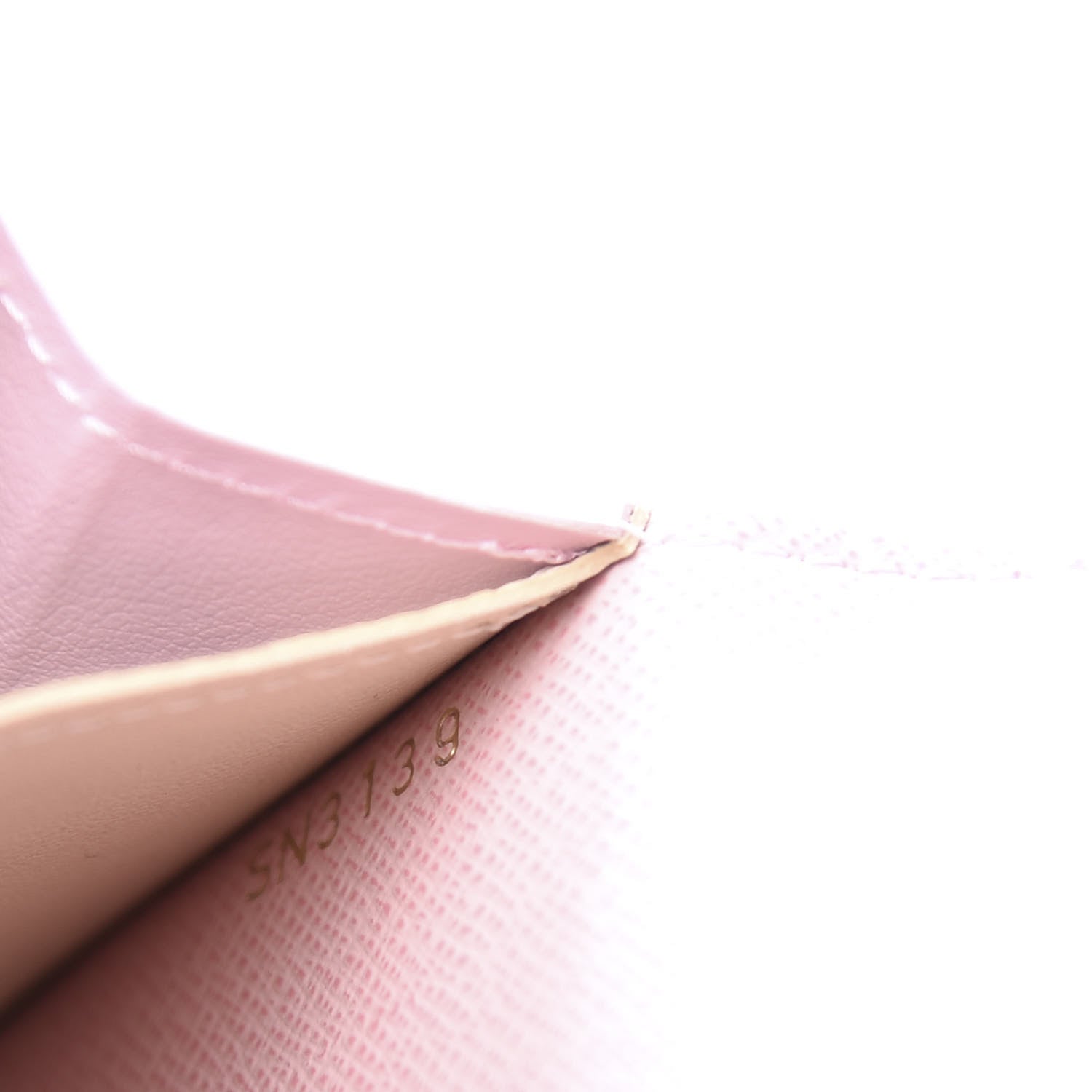 Louis Vuitton Damier Azur Emilie Wallet Rose Ballerine 6 of 9